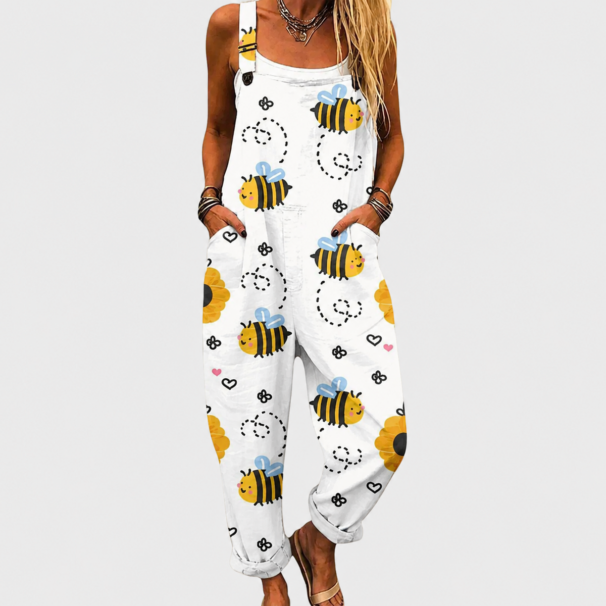 Peto estampado cómodo