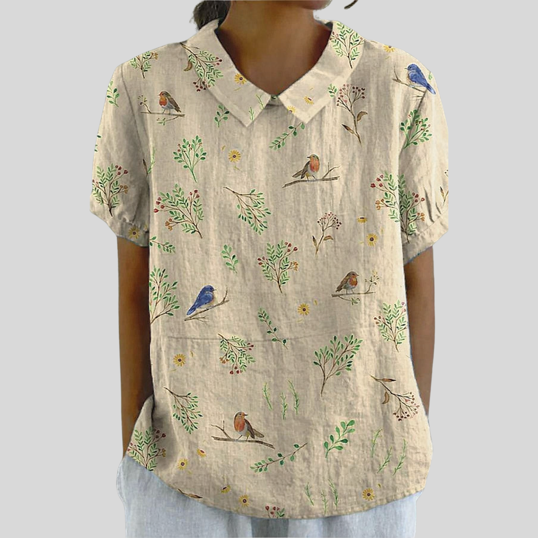 Emilie | Blusa de naturaleza poética
