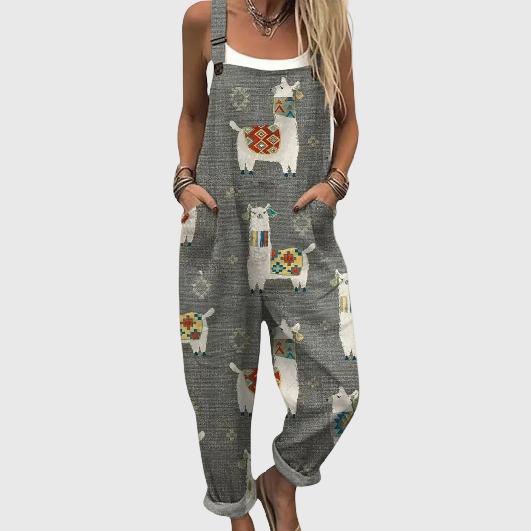 Peto estampado cómodo