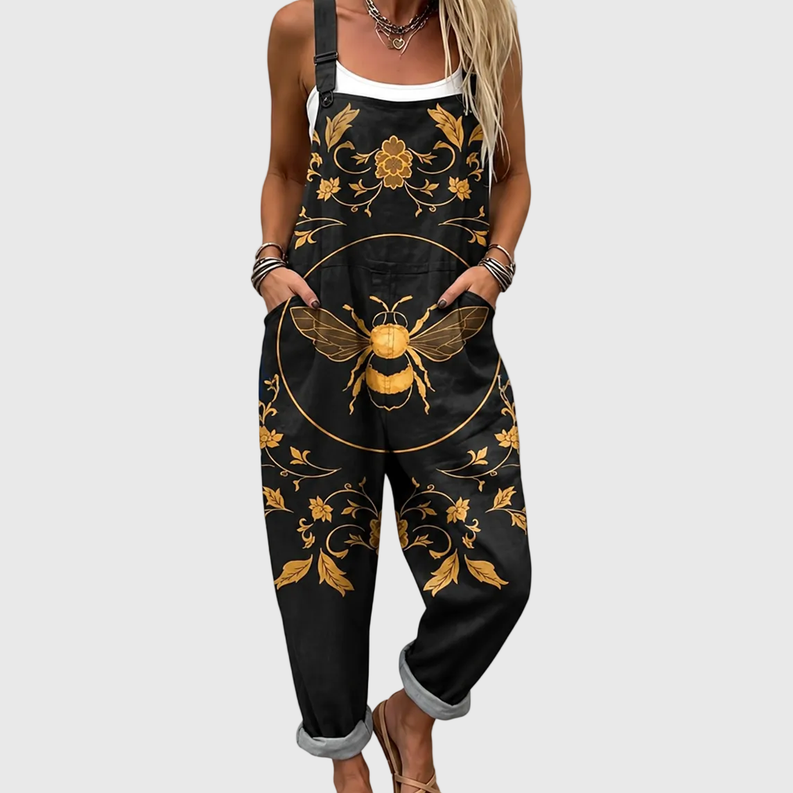 Peto estampado cómodo