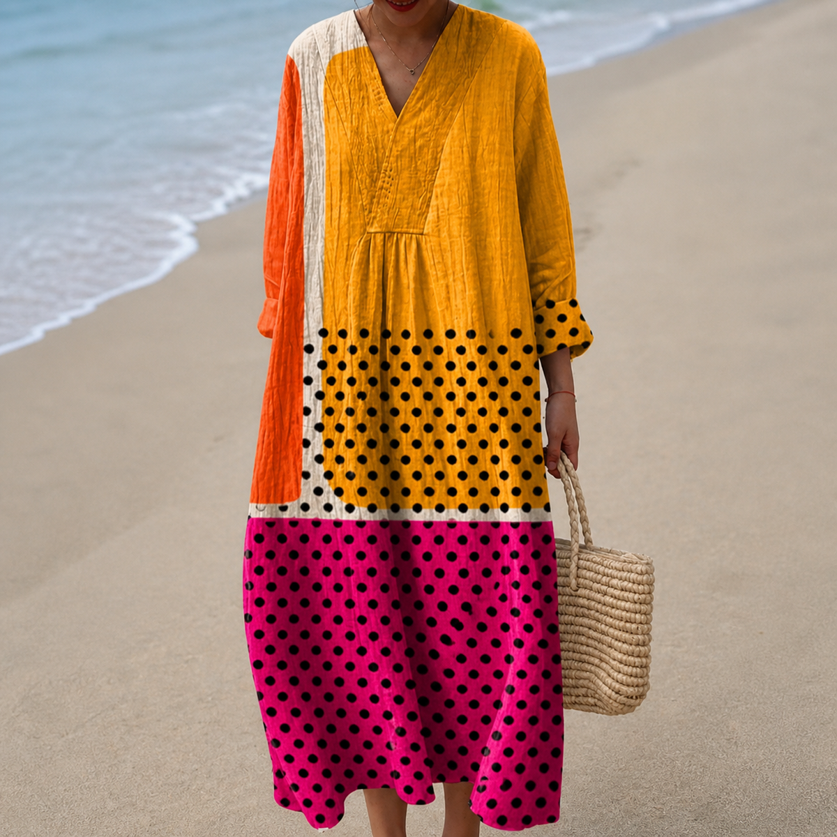 Vestido cómodo de verano