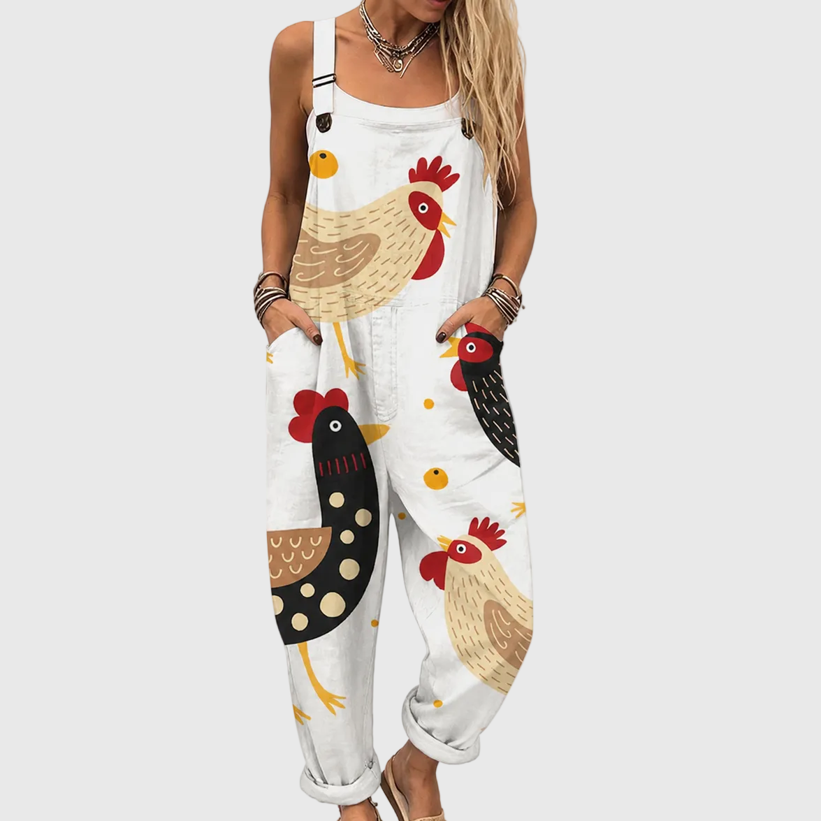 Peto estampado cómodo
