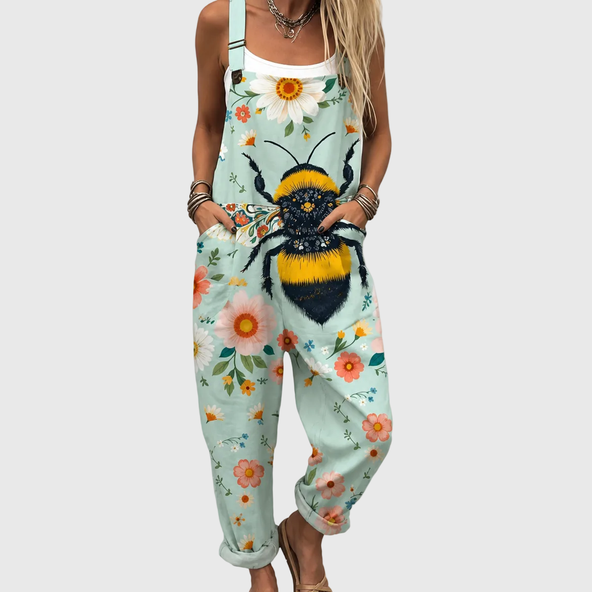 Peto estampado cómodo