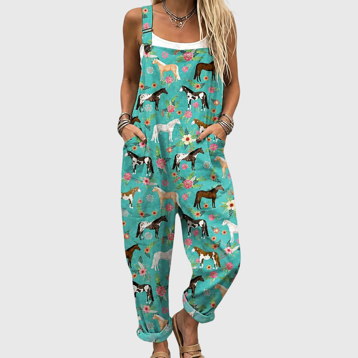 Peto estampado cómodo