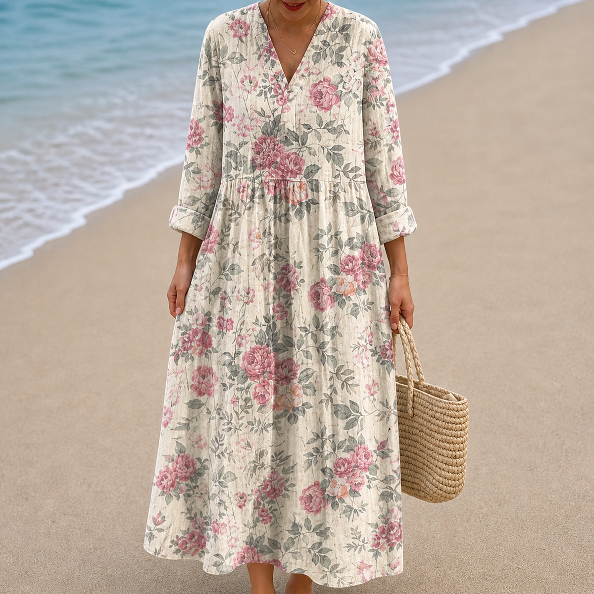Vestido cómodo de verano
