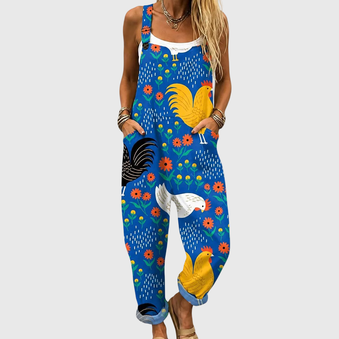 Peto estampado cómodo