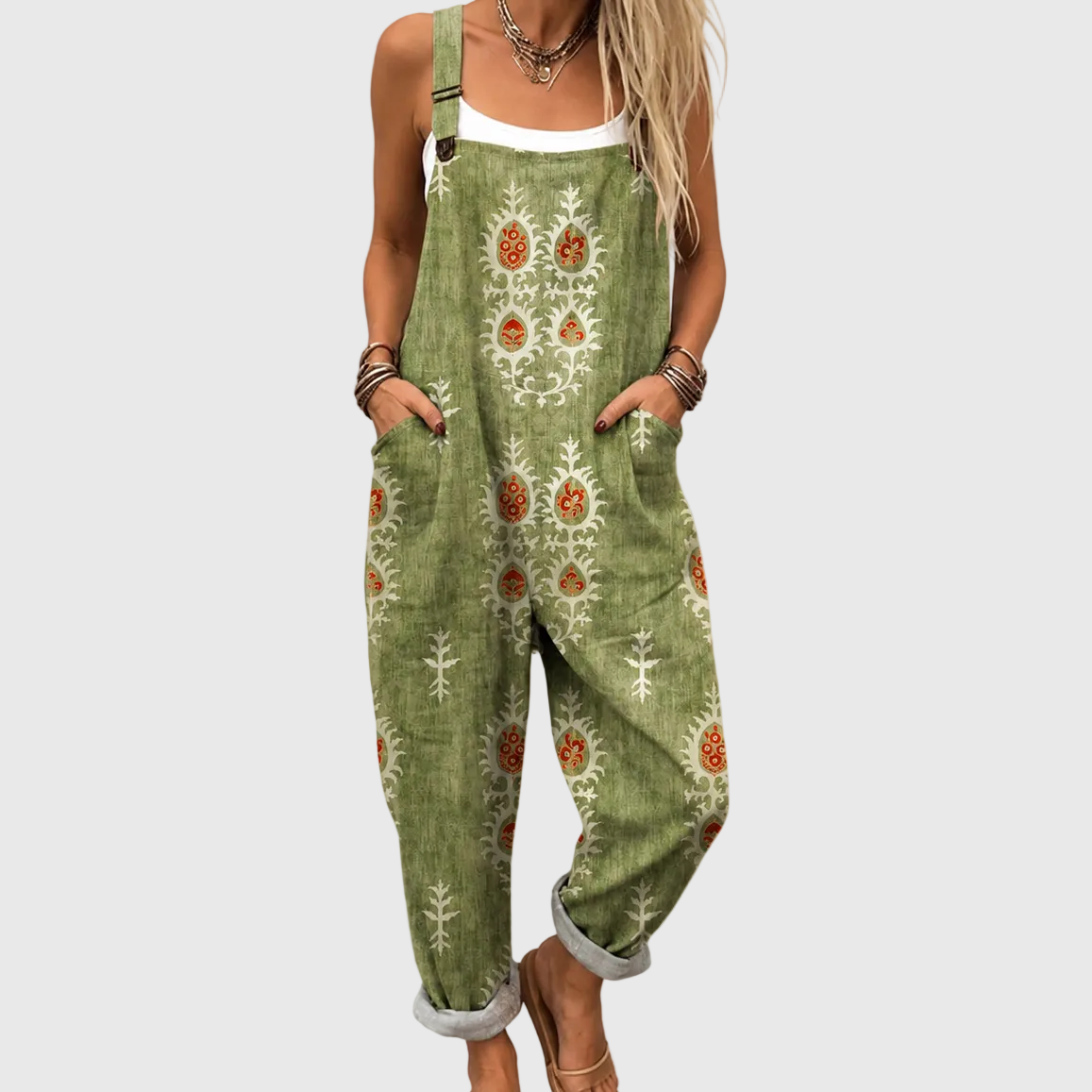 Peto estampado cómodo