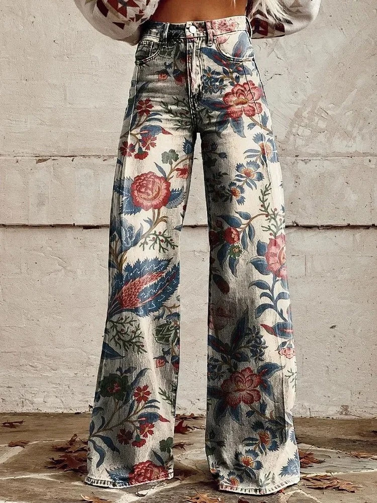 Luna™ - Pantalones acampanados de talle alto