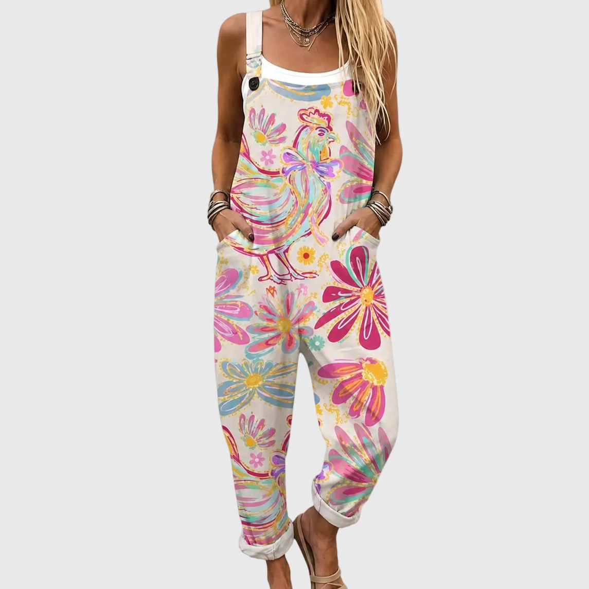 Peto estampado cómodo