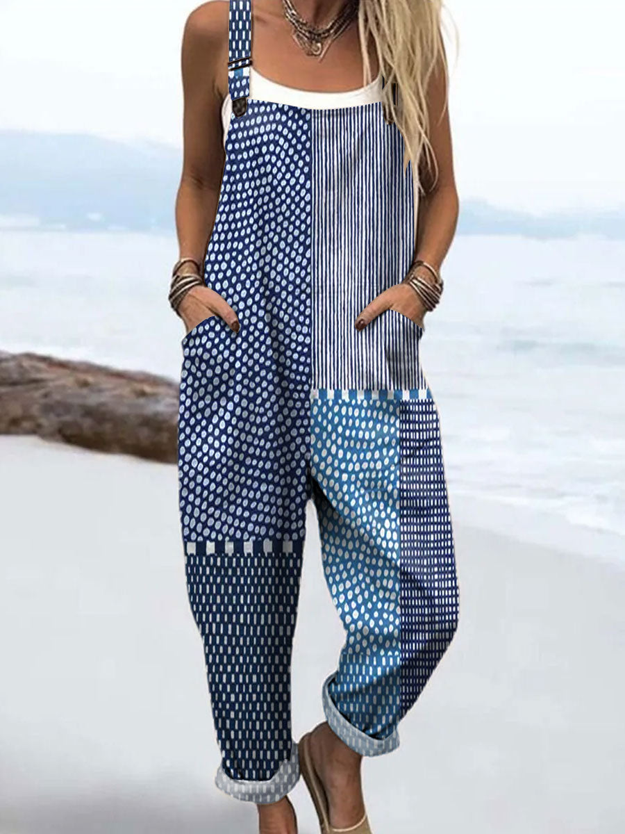 Florentina | Mono azul de retazos