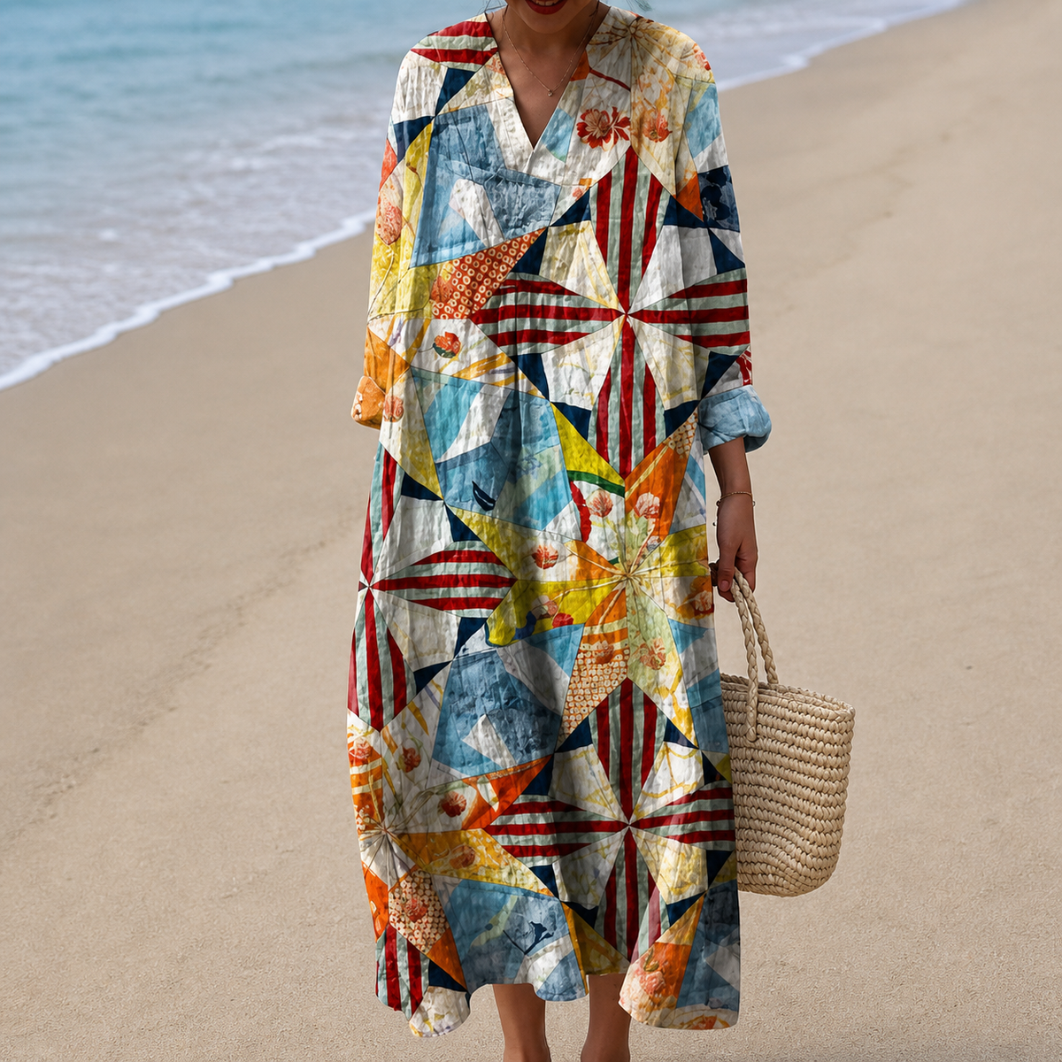 Vestido cómodo de verano