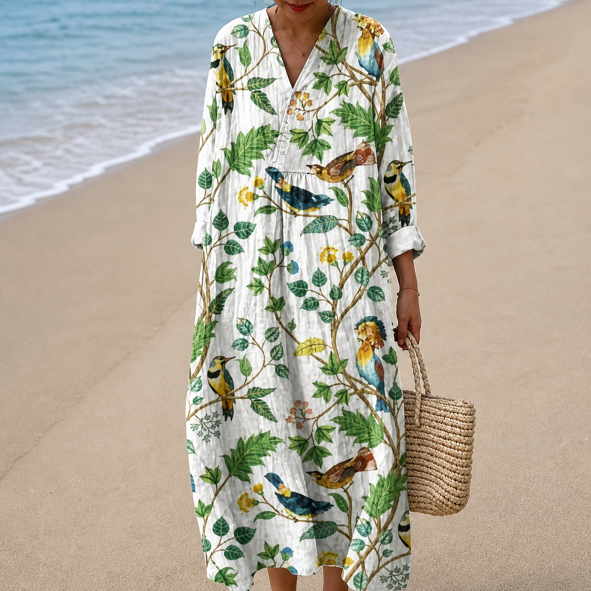 Vestido cómodo de verano