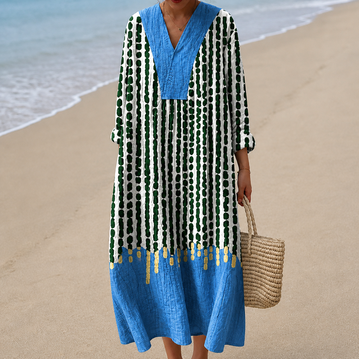 Vestido cómodo de verano