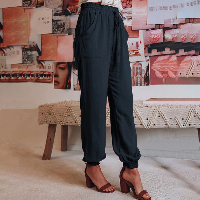 Kaeli – Pantalón elegante con cordón