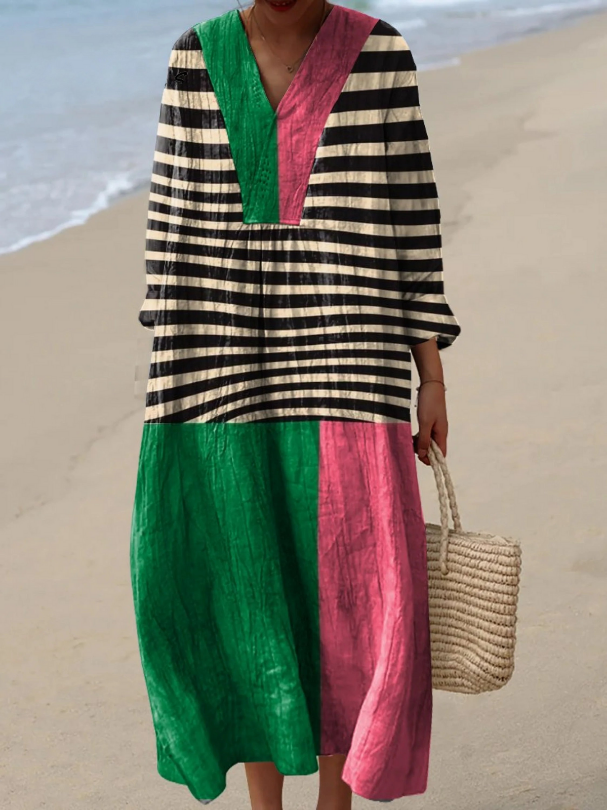 Viona | Vestido ligero de verano con mangas largas