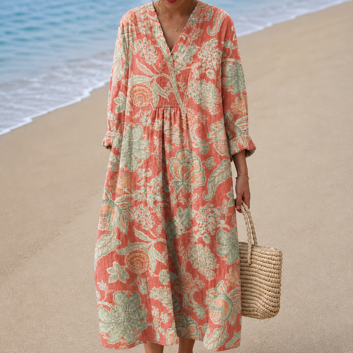 Vestido cómodo de verano