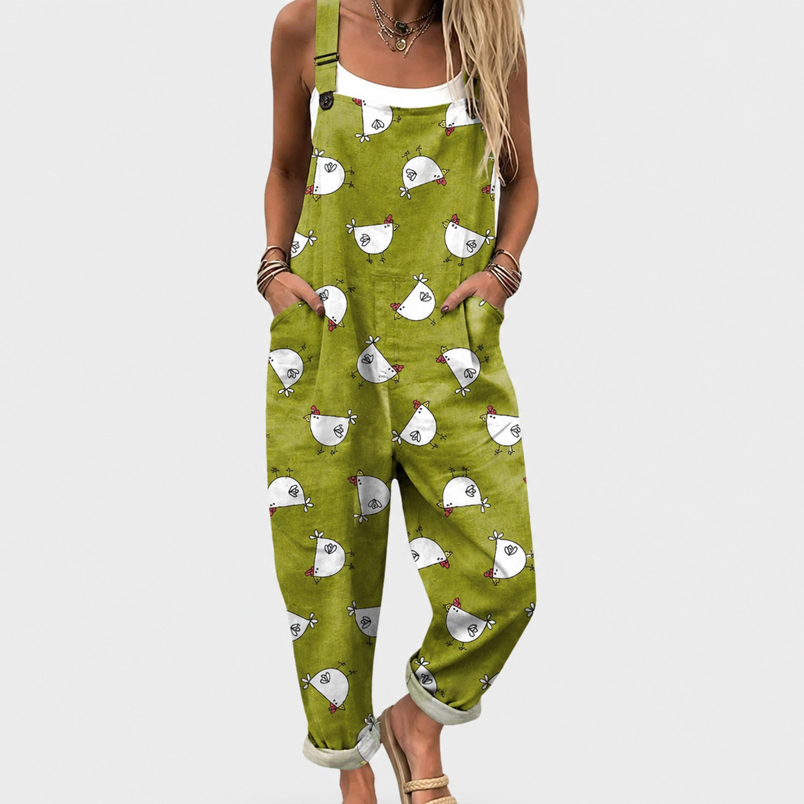 Peto estampado cómodo