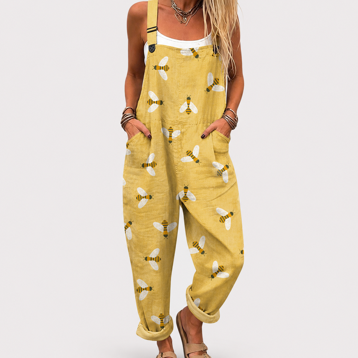 Peto estampado cómodo