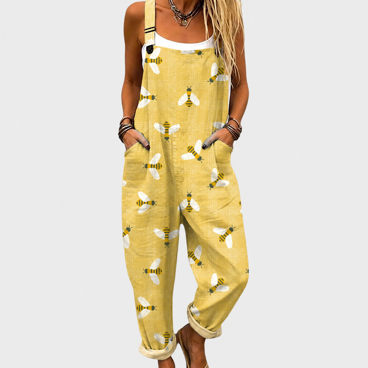 Peto estampado cómodo