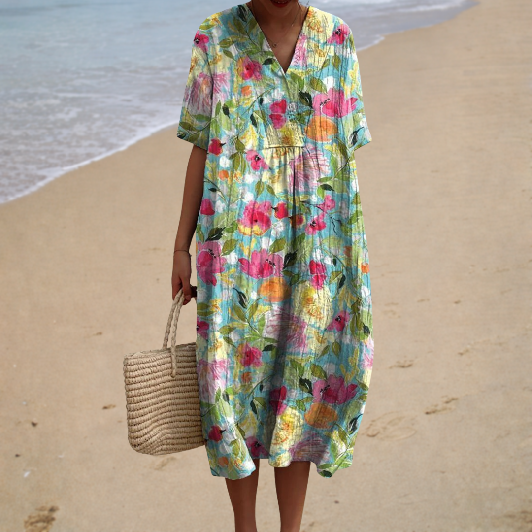 Vestido cómodo de verano