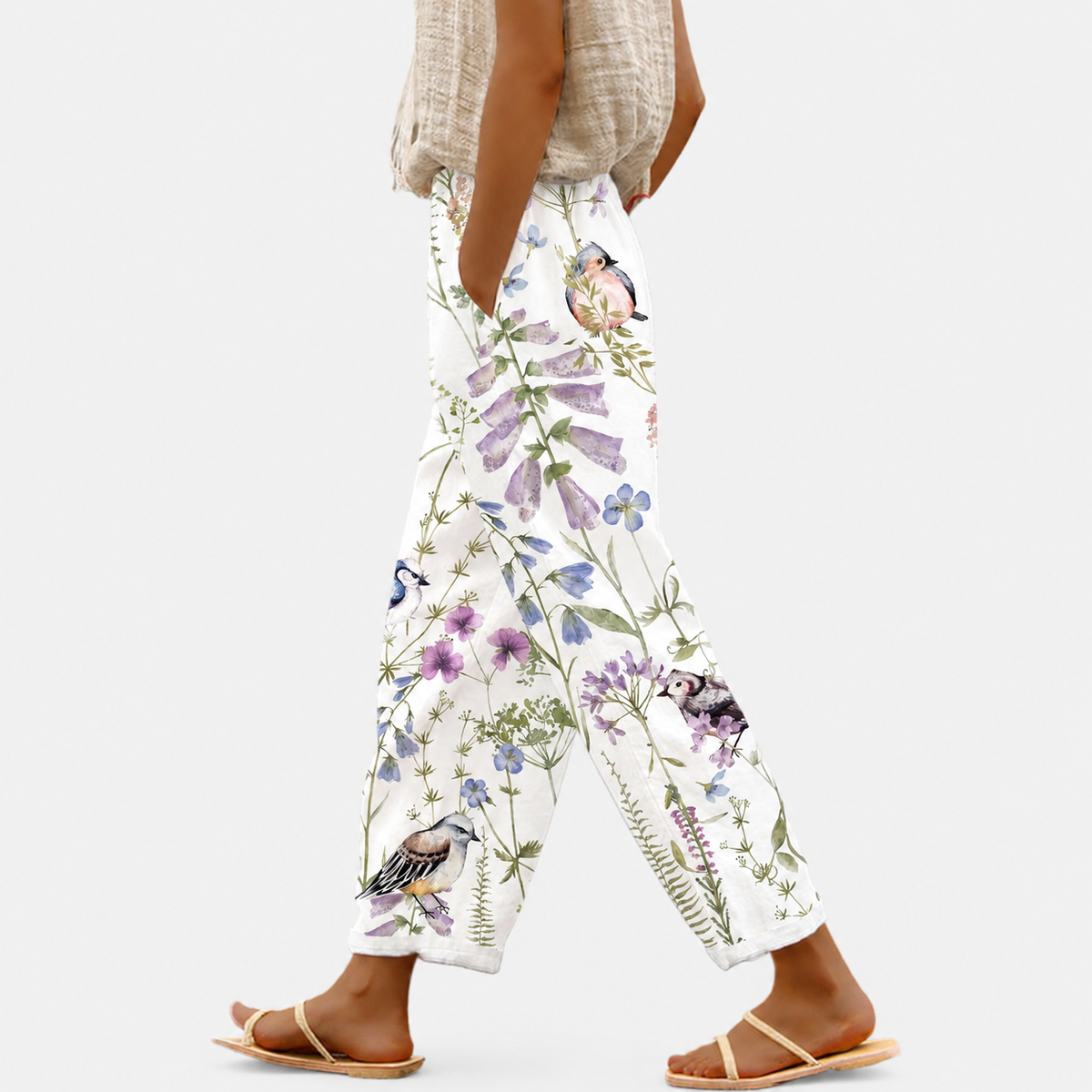 Pantalones de salón diarios para mujer
