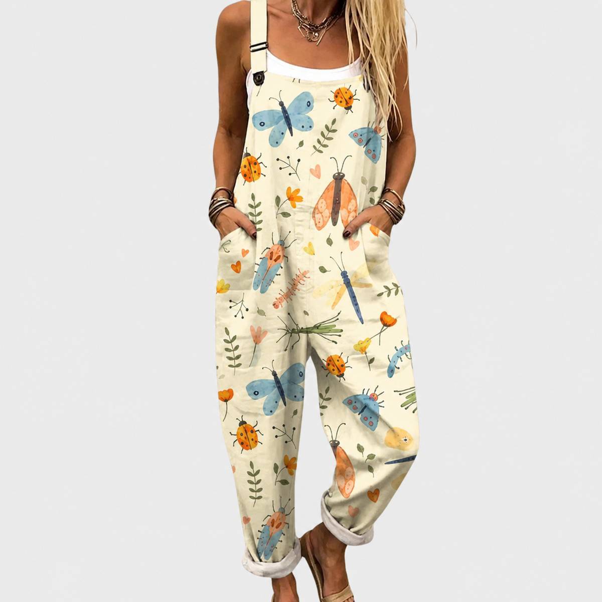 Peto estampado cómodo