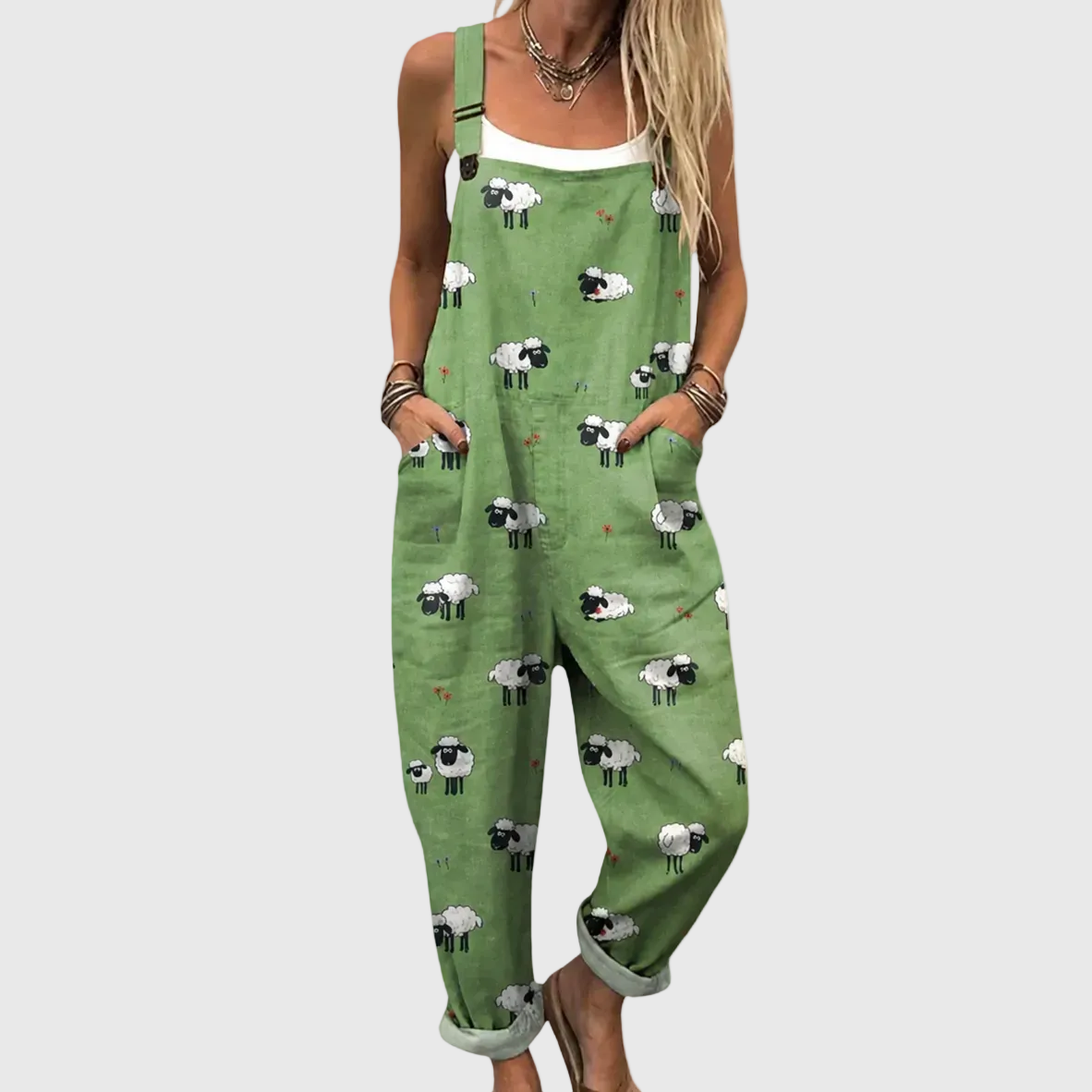 Peto estampado cómodo