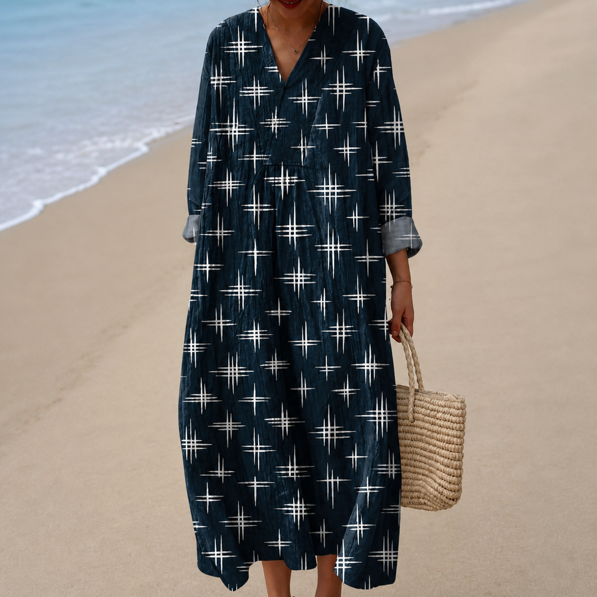 Vestido cómodo de verano