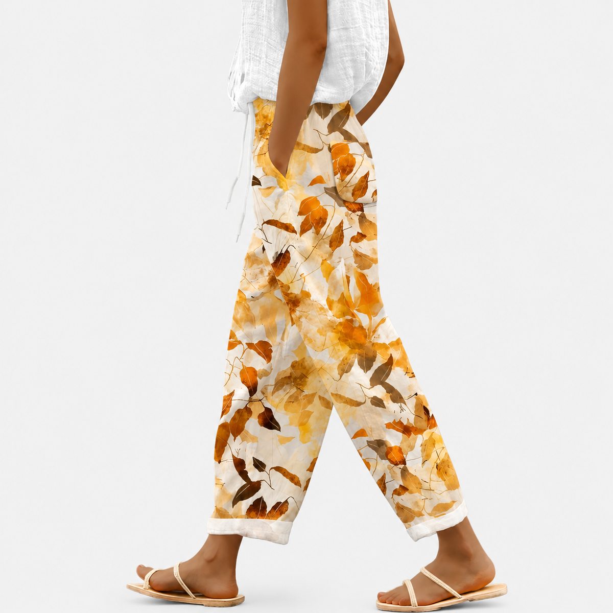 Pantalones casuales ligeros para mujer
