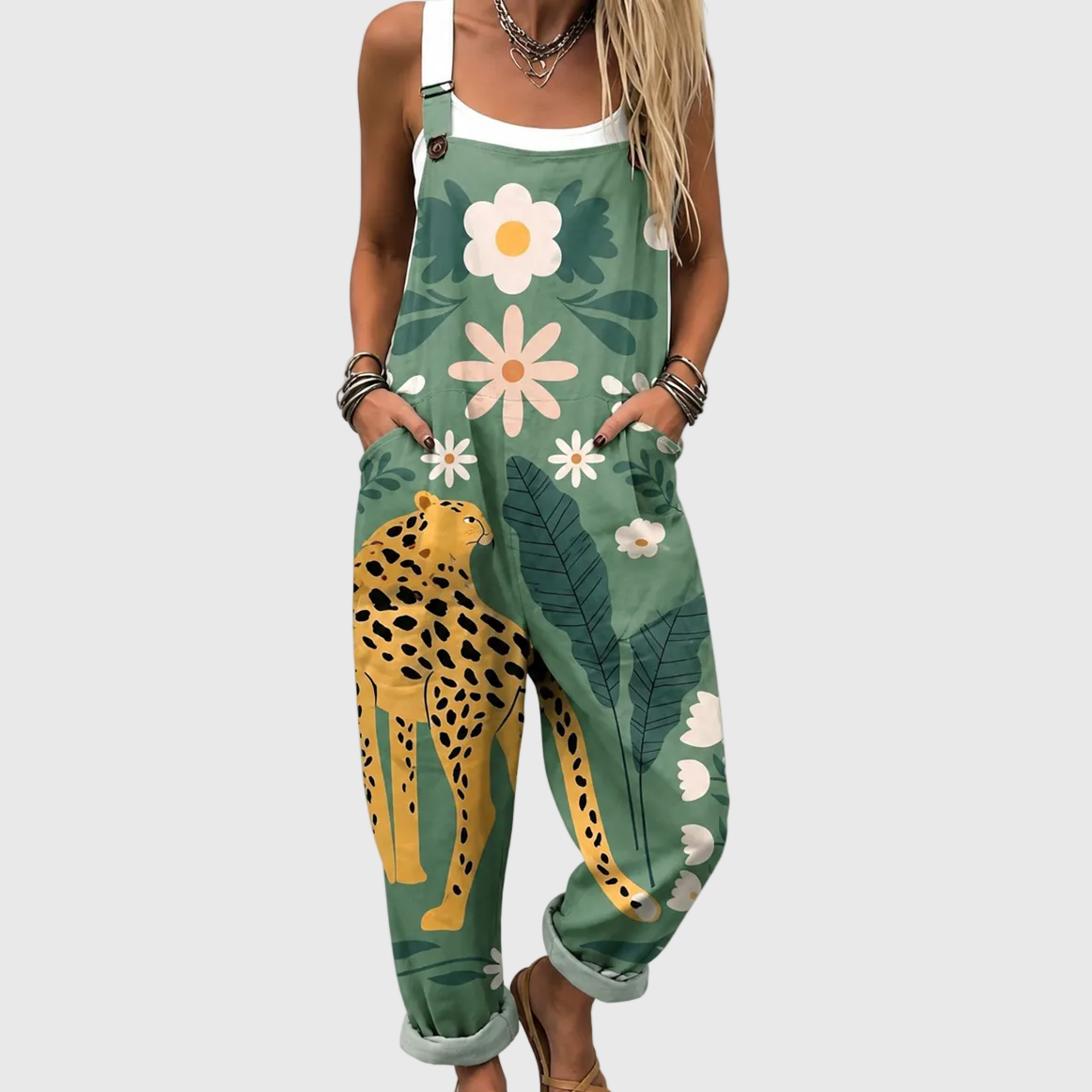 Peto estampado cómodo