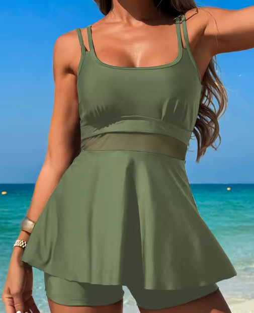 Carol | Conjunto de tankini de dos piezas favorecedor