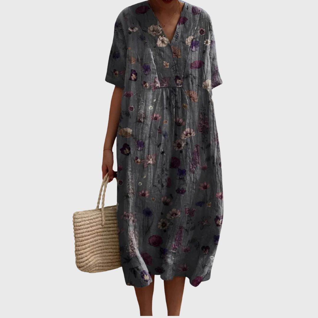 Sabella | Vestido de verano ligero de manga corta