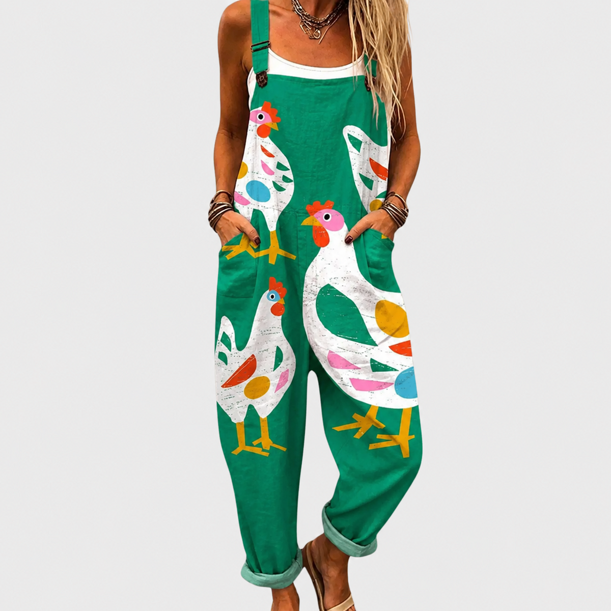 Peto estampado cómodo