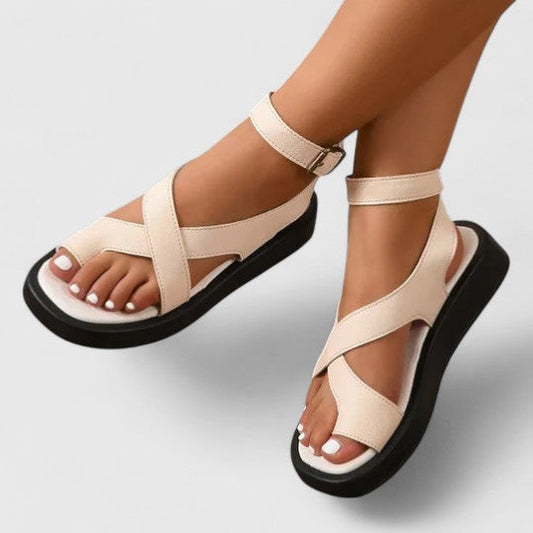 Sandalias elegantes de lana