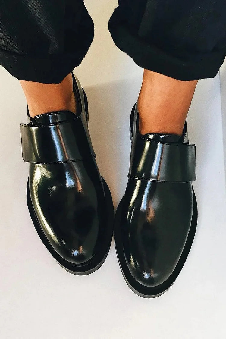 Celeste | Mocasines elegantes con tira en el talón