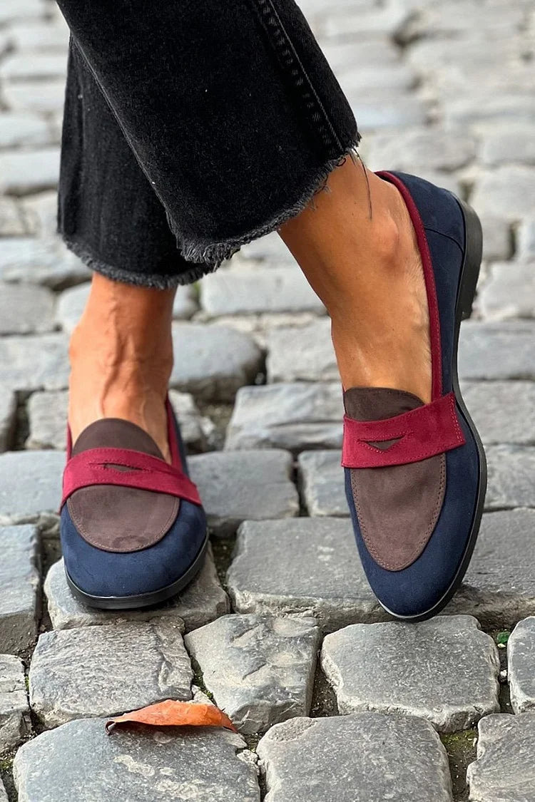 Iris | Mocasines con bloques de color