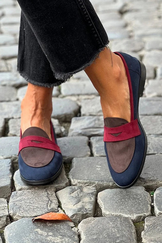 Iris | Mocasines con bloques de color