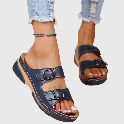 Diora™ | Sandalias ortopédicas de cuero