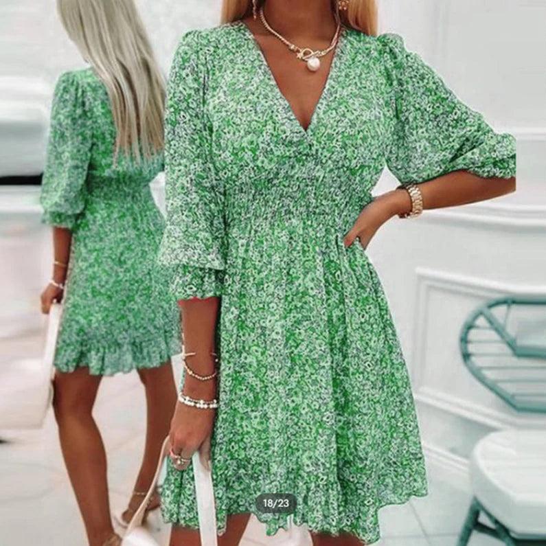 Sunna - Elegante vestido floral