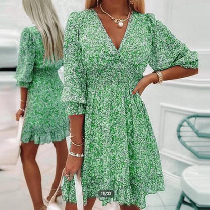 Sunna - Elegante vestido floral