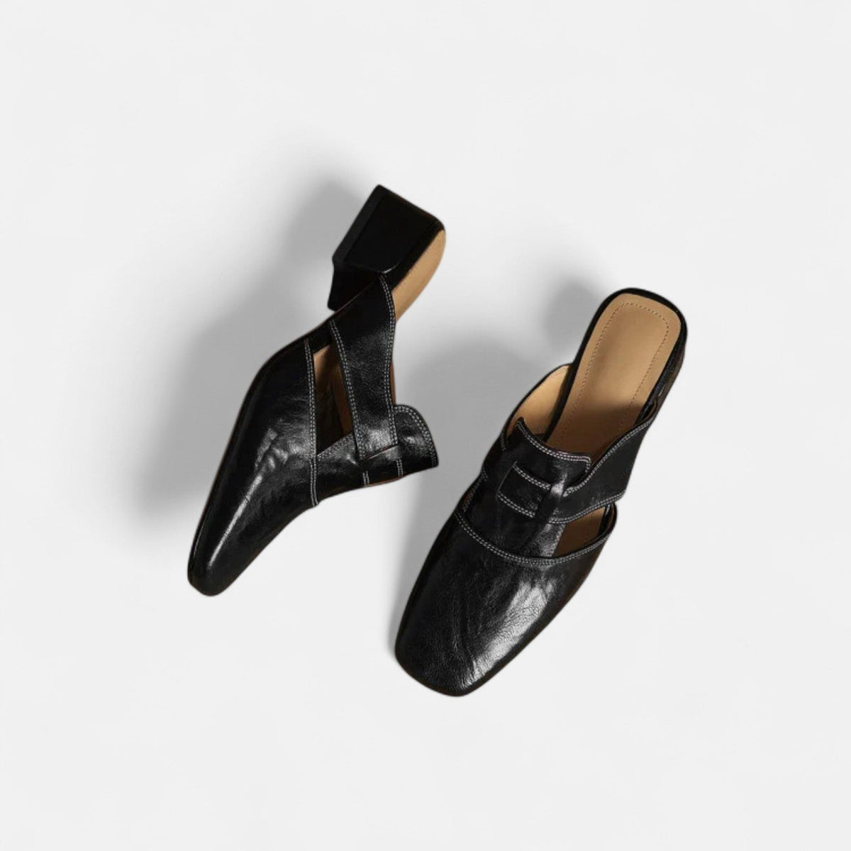 Elegantes sandalias de cuero Andie