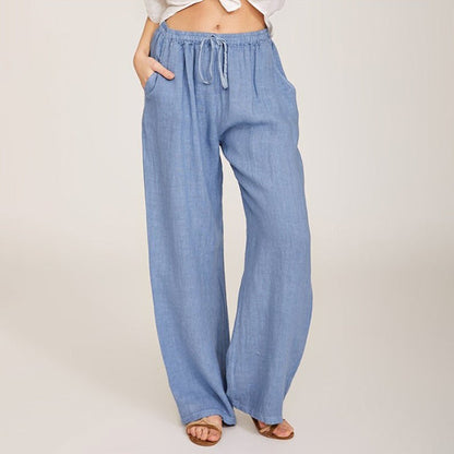 Enara - Pantalón Cómodo con Cordones