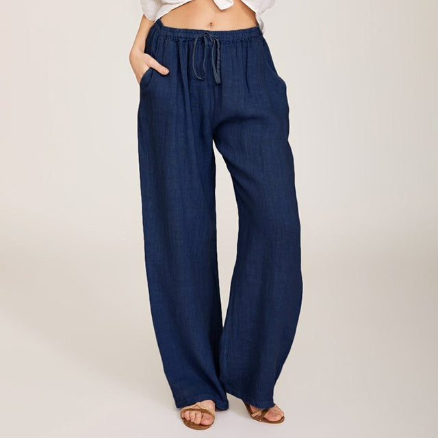 Enara - Pantalón Cómodo con Cordones