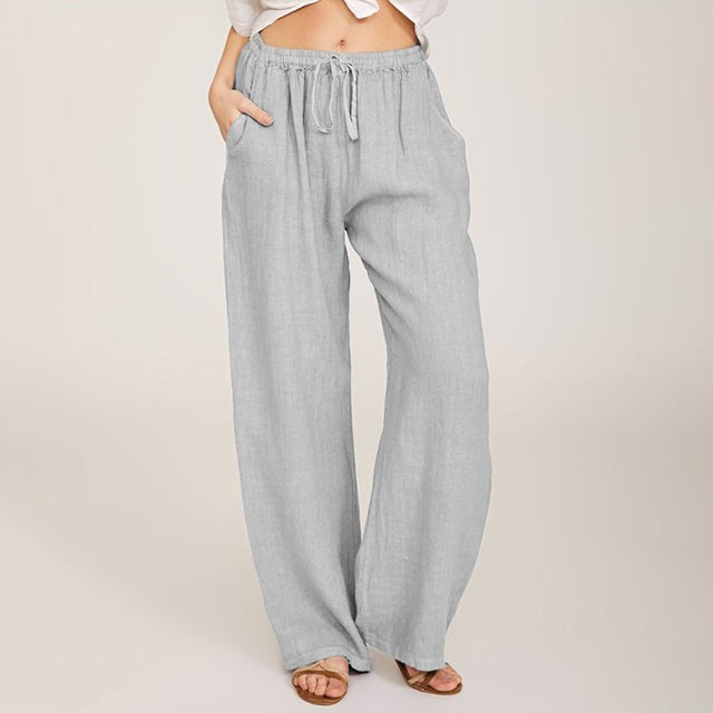 Enara - Pantalón Cómodo con Cordones
