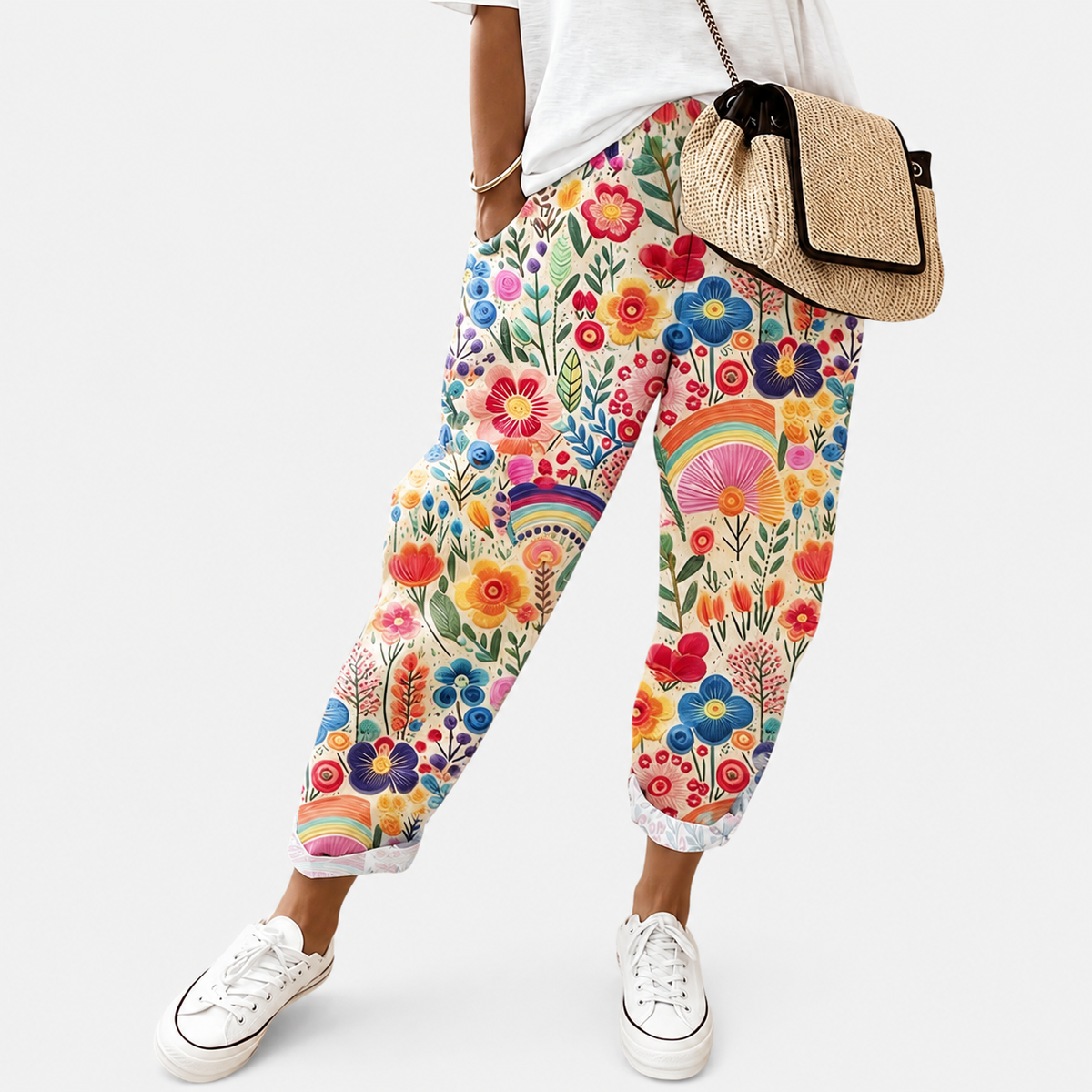 Pantalones cómodos Rainbow Jardín