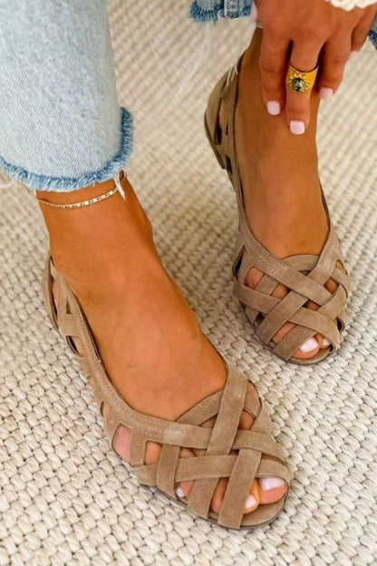 Sandalias Intrecciati coloridas Caterina Confort