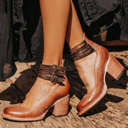 Elsa | Zapatos de tacón vintage sofisticados