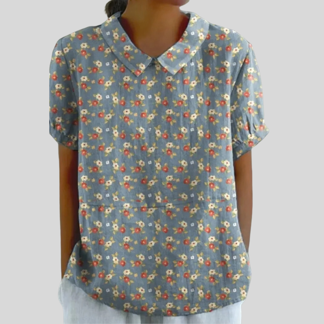Helena | Blusa floral clásica