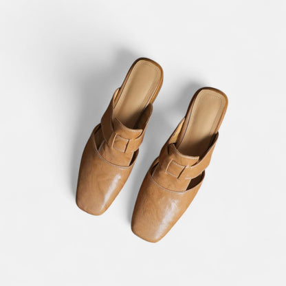 Elegantes sandalias de cuero Andie