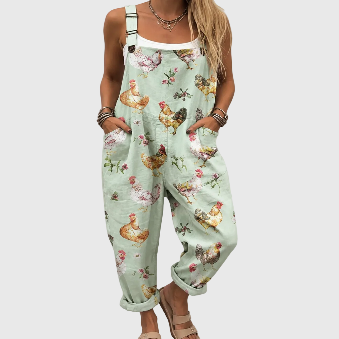 Peto estampado cómodo